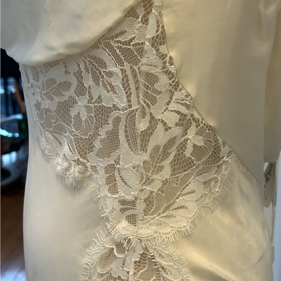 For Love And Lemons Cream Lace Slip Dress - Picture 6 of 12